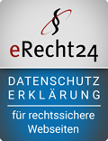 e-recht24.de Siegel für Datenschutzerklärung